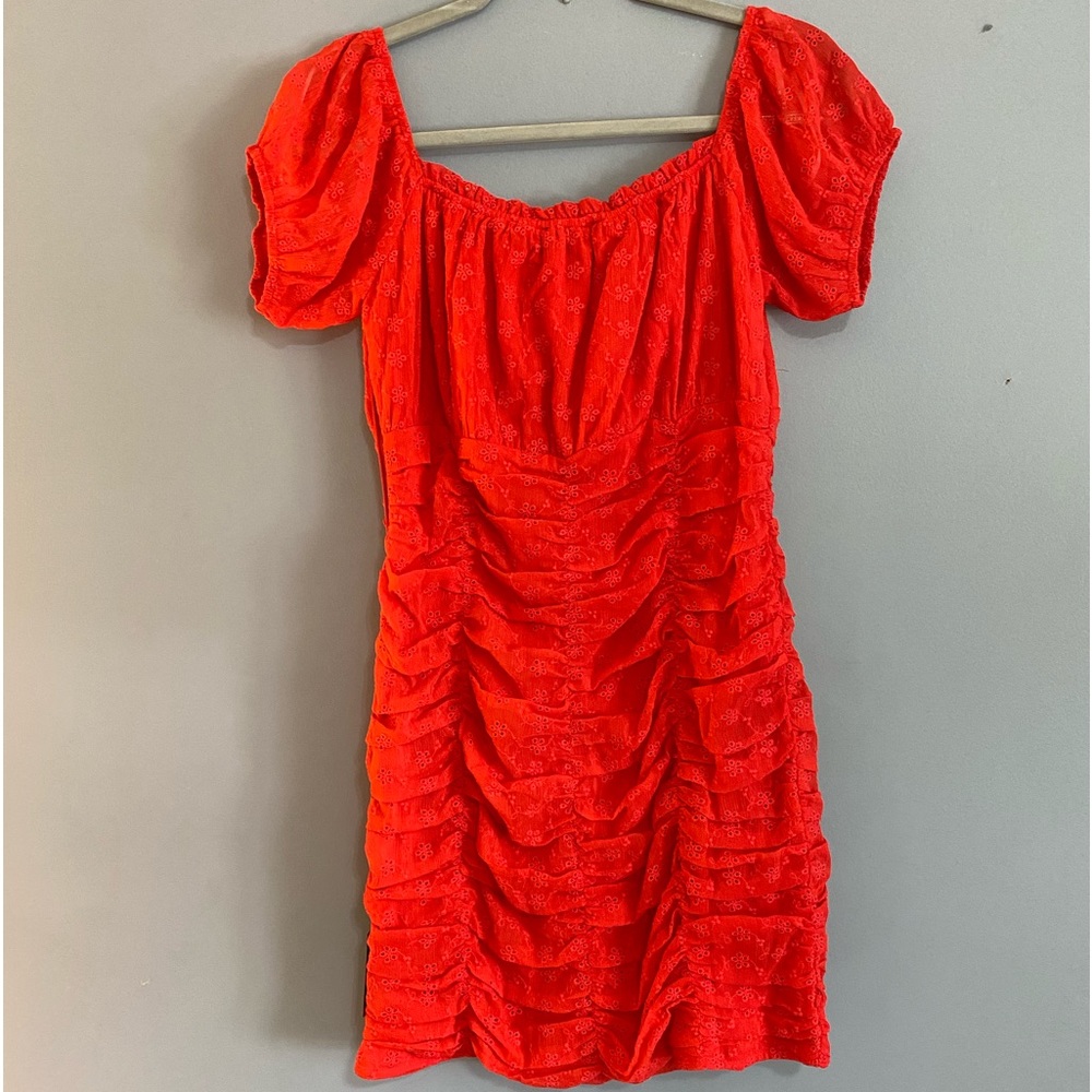 Lulus - Red Mini Dress - Picture 2 of 4